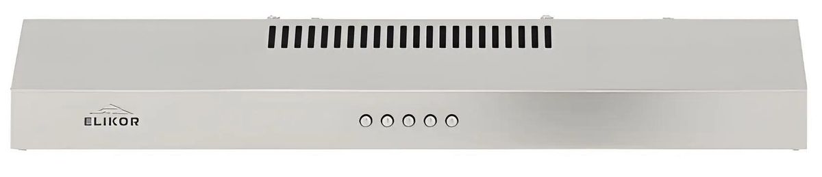 Вытяжка козырьковая Elikor Eco XS 60, управление кнопочное, нержавеющая сталь [243062]